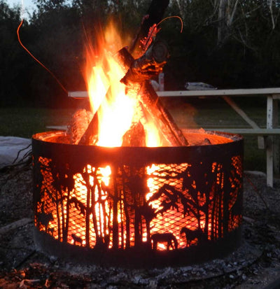 Fire pits are selling & we're making more as quickly as we can!